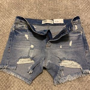NWT Mudd High-Rise Jean Shorts